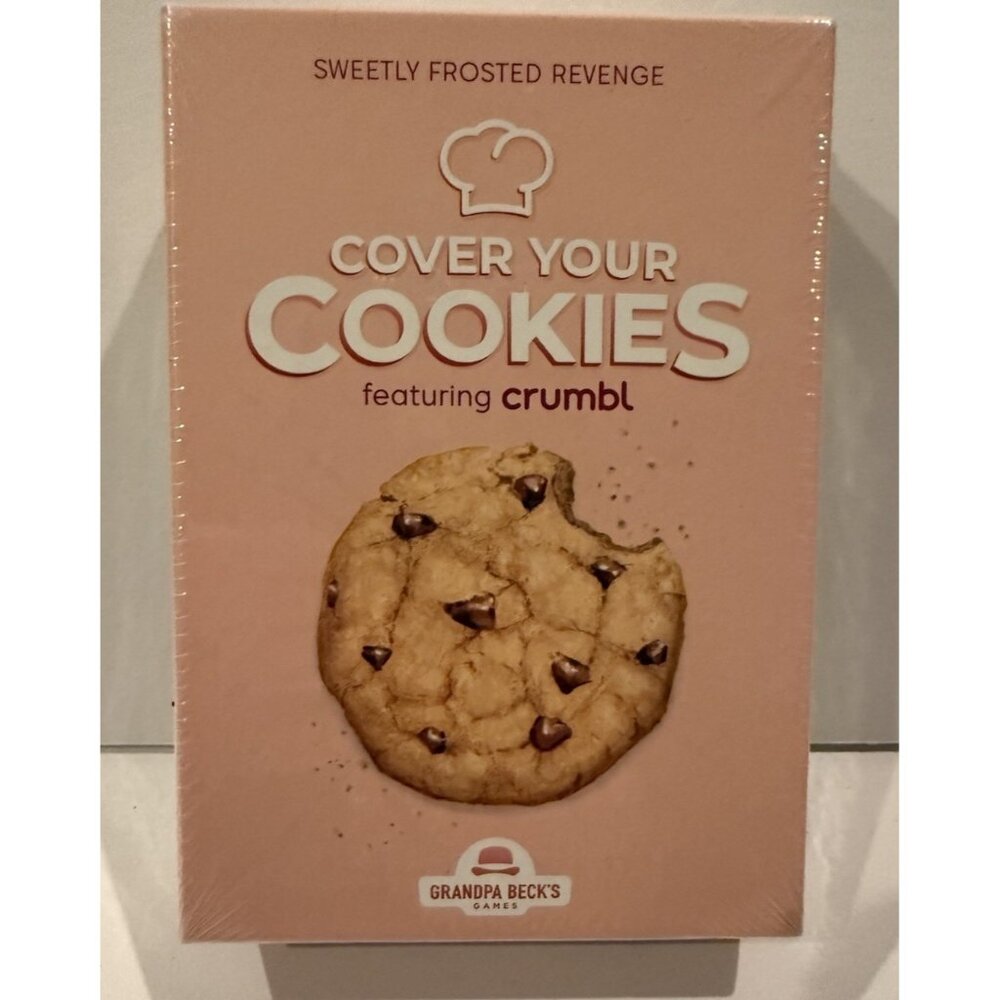 Crumbl Card Game Cover Your Cookies Grandpa Beck Brand Sealed Easter Toy *T2